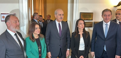 DEM Parti Heyeti Numan Kurtulmuş ile Görüştü