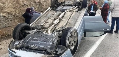 Hakemleri Taşıyan Otobüs Devrildi!