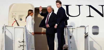 Trump Yemin Töreni için Washington'da