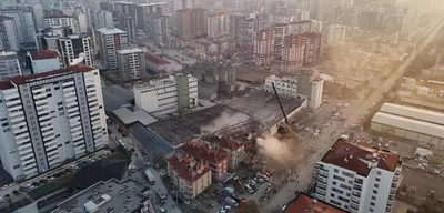 Konya'da Bina Çöktü! Enkaz Altında Kalanlar için Çalışmalar Sürüyor