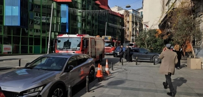 Beyoğlu'nda Otelde Yangın Paniği!