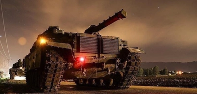 TSK'ya Ait Büyük Bir Konvoy Suriye'ye Giriş Yaptı