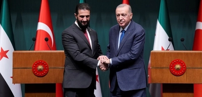 Ahmed Şara'dan Erdoğan'a Teşekkür