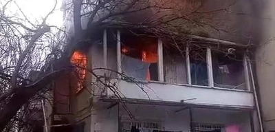 Küçükçekmece'de Korkutan Yangın