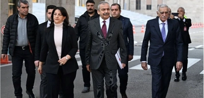 DEM Parti'den Demirtaş'a Ziyaret