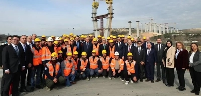 Cumhurbaşkanı Erdoğan'dan Başakşehir-Nakkaş Otoyolu Şantiyesine Ziyaret