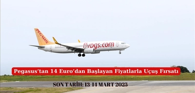 Pegasus'tan Yurt Dışı Uçuşlarda Bahar Kampanyası