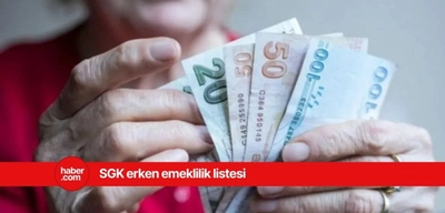 SGK listeyi duyurdu! Bu listede yer alanlar erken emekli olacak