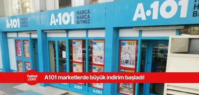 A101 marketlerde büyük Mart indirimi başladı! Şeker, Ayçiçek yağı çok ucuza satılıyor