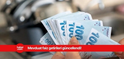 250 bin TL, 500 bin TL ve 1 milyon TL'nin mevduat faiz getirisi açıklandı!