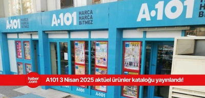 A101 3 Nisan 2025 aktüel ürünler kataloğu