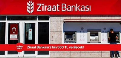 Ziraat Bankası 2 bin 500 TL verecek! Ramazan alışverişiniz Ziraat Bankasından olacak