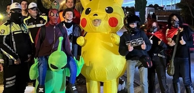 Eylemci 'Pikachu' Dünya Basınında!