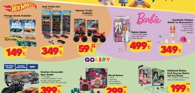 ŞOK'ta Bu Hafta Erkeklere Hot Wheels, Kızlara Barbie Geliyor!