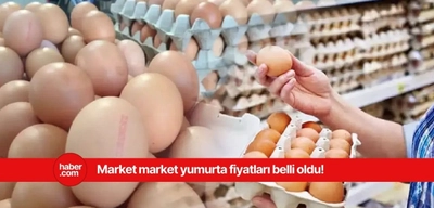 15'li, 30'lu yumurta fiyatları açıklandı! Bu marketlerde yumurta fiyatları çok uygun