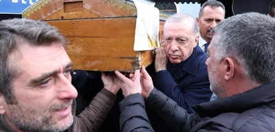 Cumhurbaşkanı Erdoğan, Burhan Abiş'in Cenazesine Katıldı