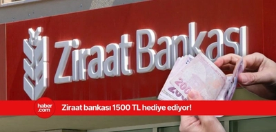 Ziraat bankası 1500 TL verecek! Alışverişiniz Ziraat bankasından olacak
