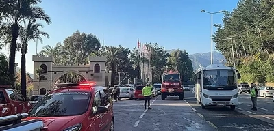 Marmaris'te 5 Yıldızlı Otelde Yangın