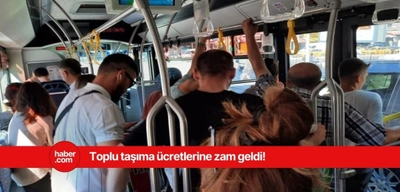 O ilde toplu taşımaya zam geldi!