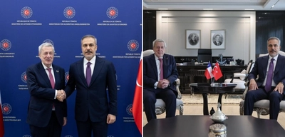 Bakan Fidan Şilili Mevkidaşı ile Görüştü