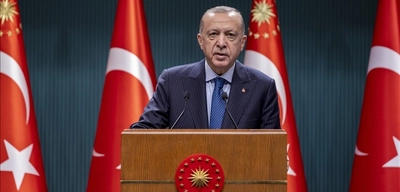 Cumhurbaşkanı Erdoğan, Endonezya Cumhurbaşkanı Subianto ile ortak basın toplantısında konuşuyor