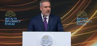 Hakan Fidan Antalya Diplomasi Forumu'nda Açıklamalarda Bulunuyor