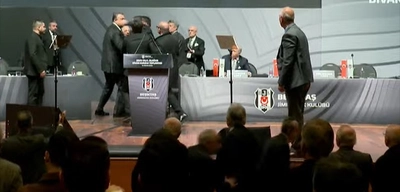 Hasan Arat saldırıya uğradı, Beşiktaş Divan Kurulu tatil edildi