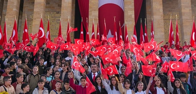 Anıtkabir'de 23 Nisan Coşkusu