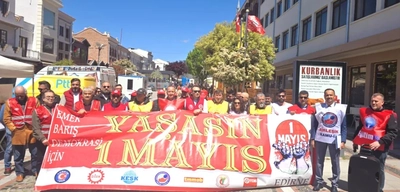 Edirne'de 1 Mayıs Çağrısı