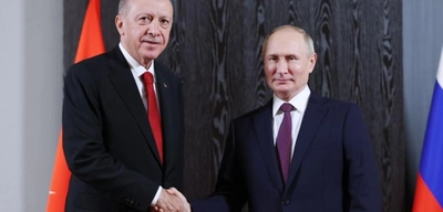 Cumhurbaşkanı Erdoğan Putin ile Görüştü