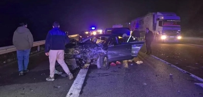 Anadolu Otoyolu'nda Feci Kaza: 4 Yaralı