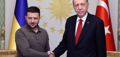 Cumhurbaşkanı Erdoğan Zelensky ile Bir Araya Geldi