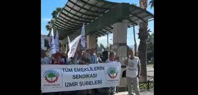 Emekli Sendikasından Bayram İkramiyesi Eylemi