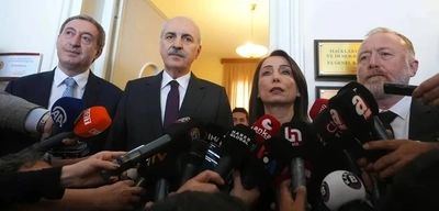 TBMM Başkanı Kurtulmuş'tan DEM Parti'ye Ziyaret