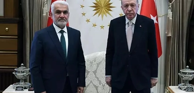 Cumhurbaşkanı Erdoğan, DSP ve HÜDA PAR Başkanlarını Kabul Etti