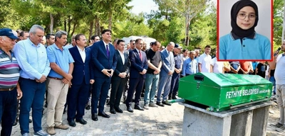 Muğla Depreminde Hayatını Kaybeden 14 Yaşındaki Afra Nur Günlü Son Yolculuğuna Uğurlandı
