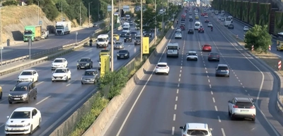 İstanbul'da Bayram Tatili Dönüşü Trafik Yoğunluğu