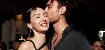 Birce Akalay - Hakan Kurtaş Çiftinin Tatilinden Romantik Kareler