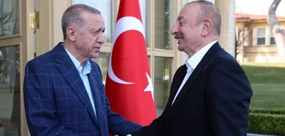 Erdoğan ile Aliyev Bir Araya Geldi