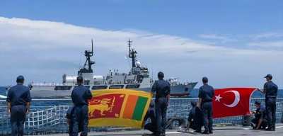 TCG Büyükada, Sri Lanka Limanı'nda!