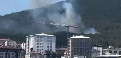 İstanbul'da Aydos Ormanı'nda Yangın Çıktı