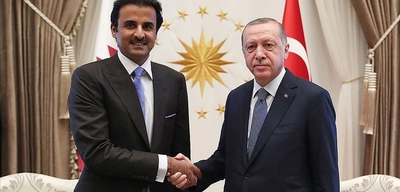 15 Temmuz'un Yıldönümünde Katar Emirinden Erdoğan'a Anlamlı Mesaj
