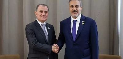 Fidan, Azerbaycanlı Mevkidaşı ile Görüştü