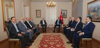 Bakan Fidan Hamas Heyetiyle Görüştü