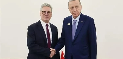 Cumhurbaşkanı Erdoğan, Gazze Konusunda Starmer ile Görüştü