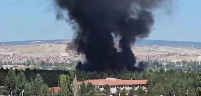 Kütahya Hava Er Eğitim Tugayı'nda Yangın!