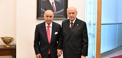 Devlet Bahçeli, Hikmet Çetin ile Görüştü