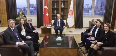 Bakan Bolat AB Heyetiyle Görüştü