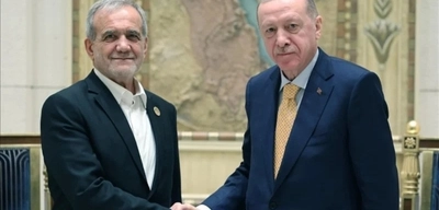 Cumhurbaşkanı Erdoğan Pezeşkiyan ile Görüştü
