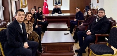 Uzak Şehir Ekibinden Midyat Kaymakamına Ziyaret